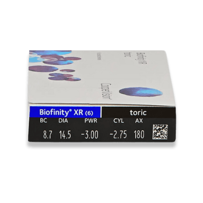 Biofinity® XR Toric - (Monthly, 6 pack)